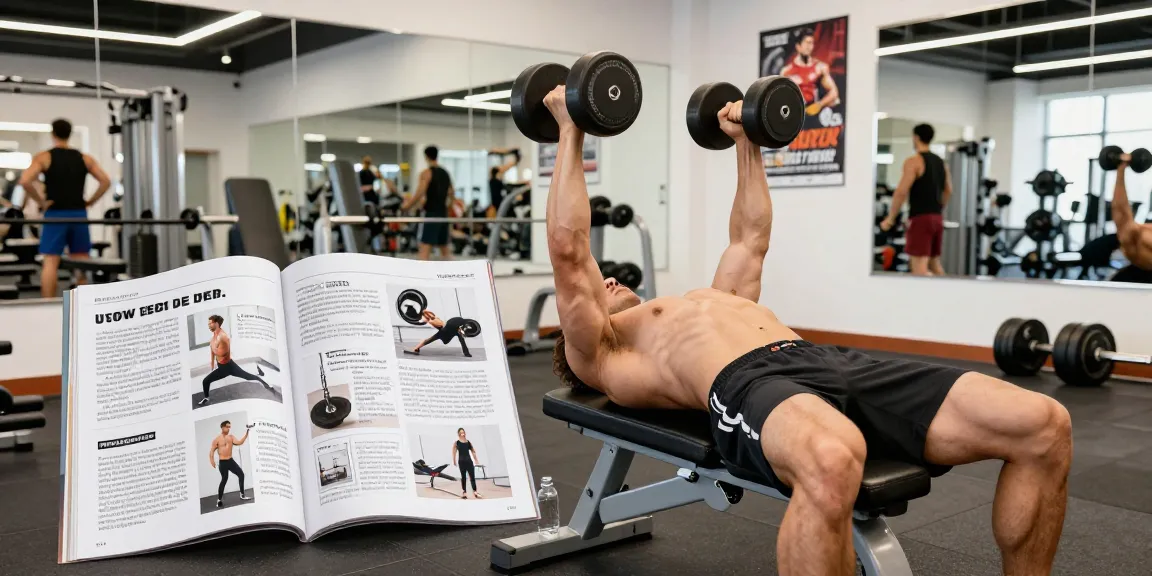Anabolika Shop Deutschland: Bodybuilder beim Training im modernen Fitnessstudio, motivierende Umgebung und Ausrüstung sichtbar.